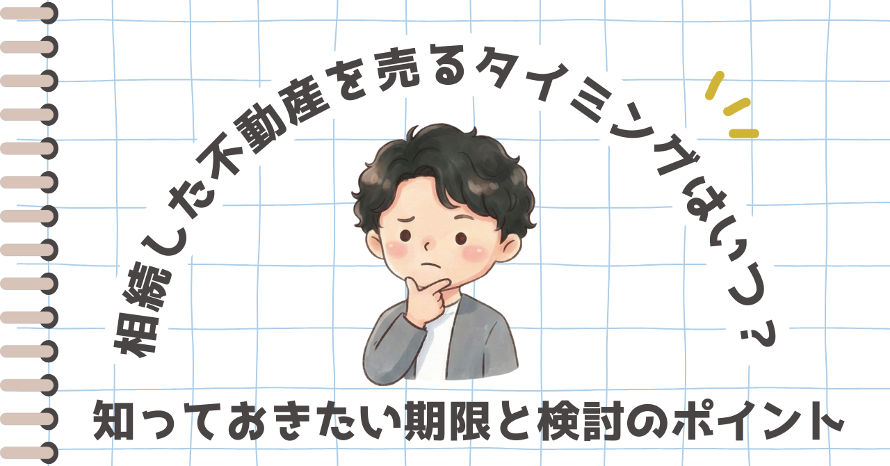 不動産　売却　タイミング