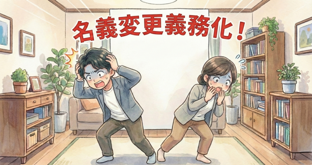 名義変更義務化